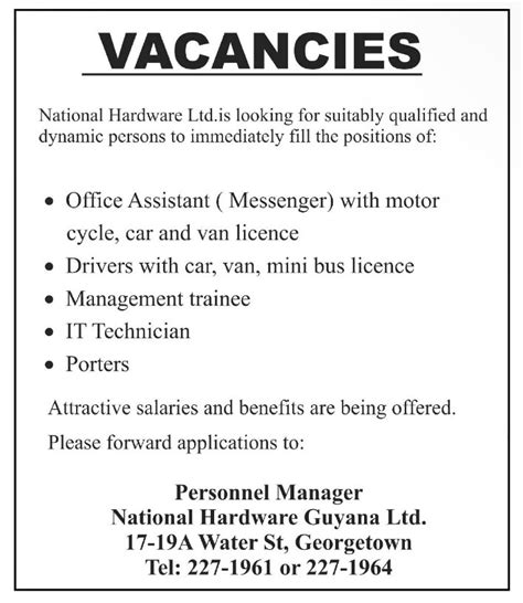 part time jobs in guyana